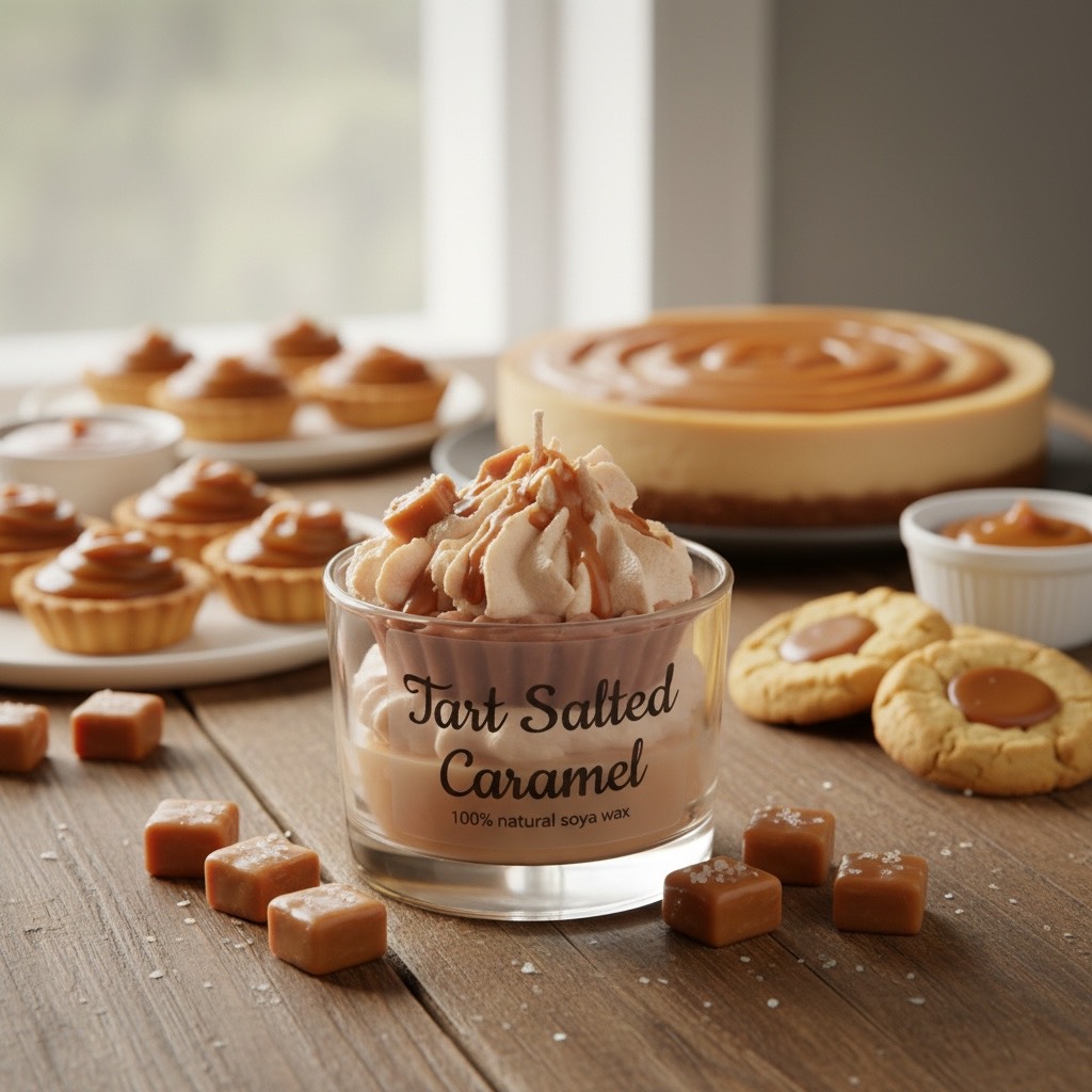 Κερί σόγιας Salted Caramel