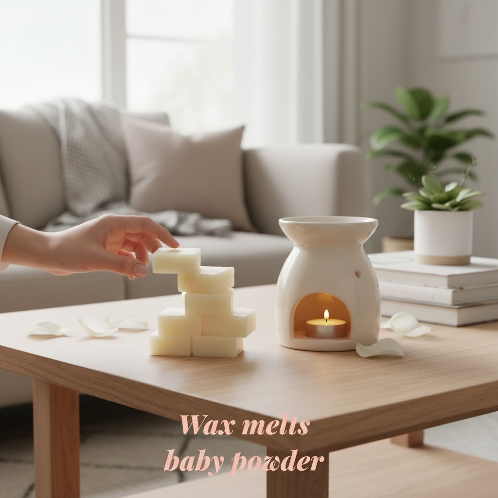 Wax melts baby powder