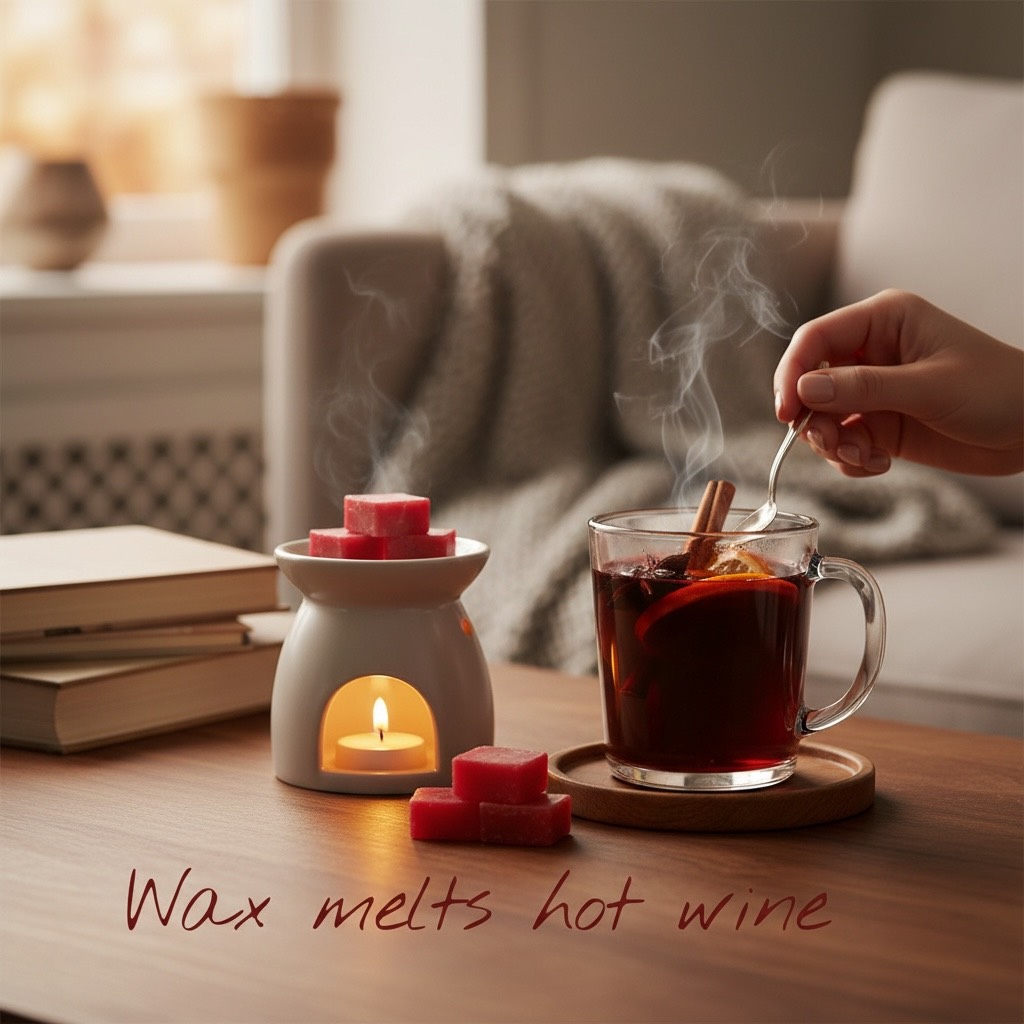 Wax melts hot wine