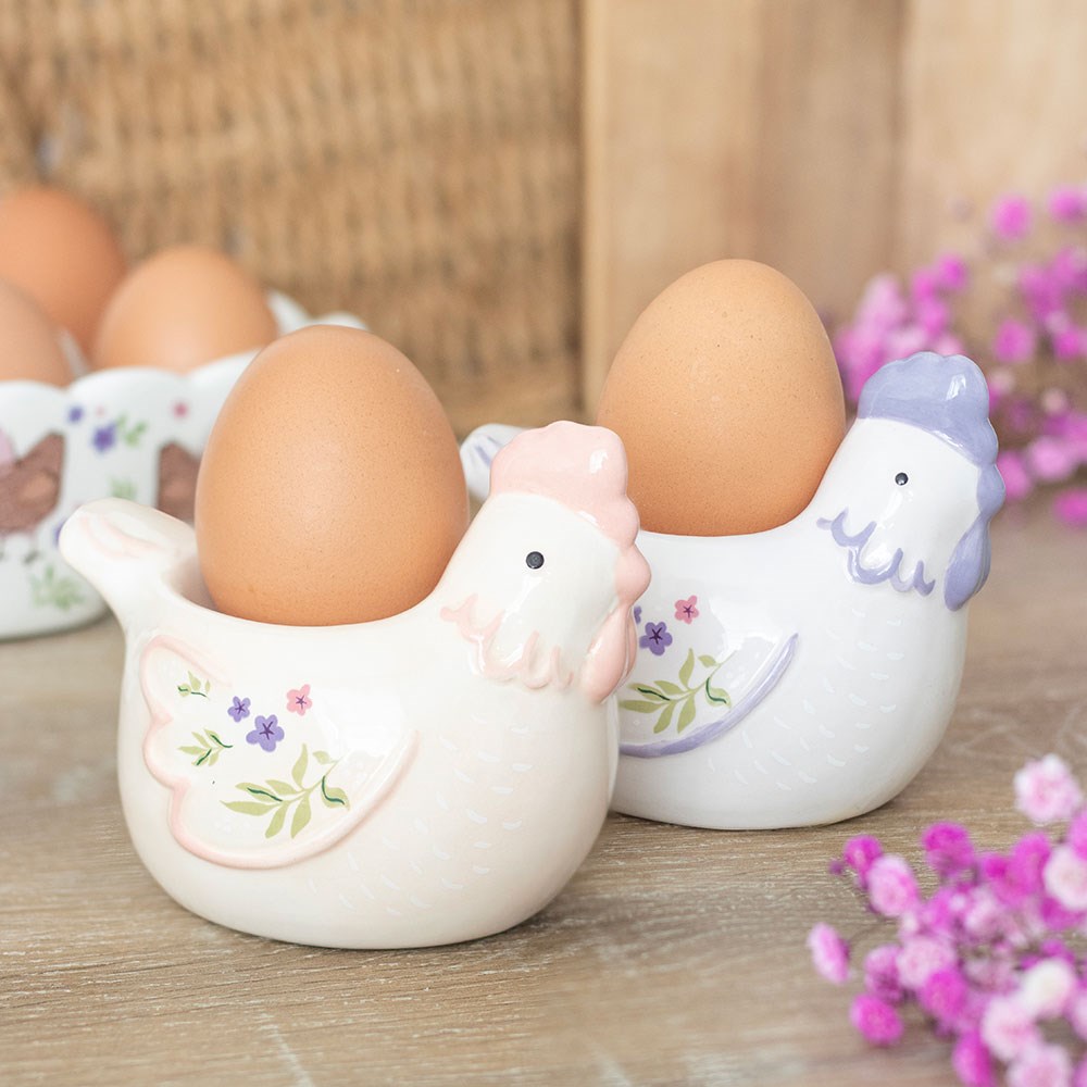 Set of 2 Hen θήκες για αυγά