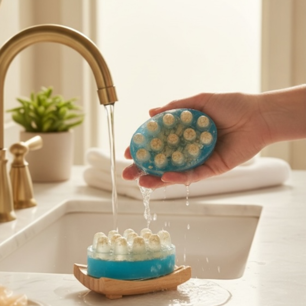 Ocean massage soap